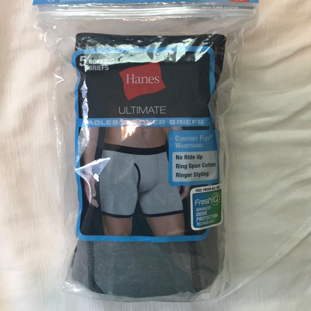 Hanes Ultimate tagless boxer briefs